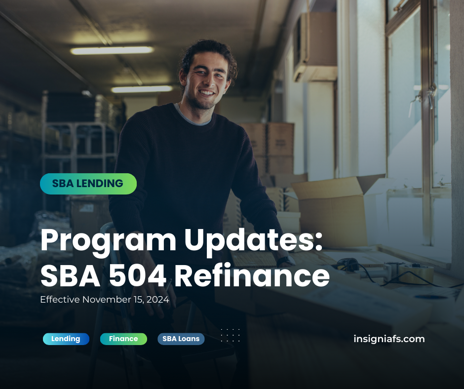 SBA 504 Refi Program