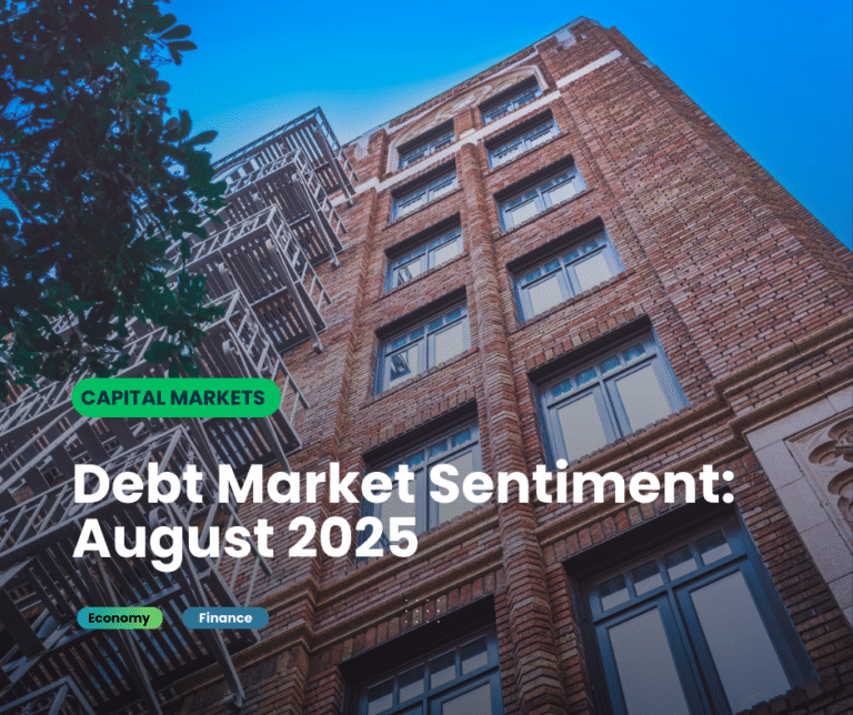 August 2025 CRE debt market sentiment report